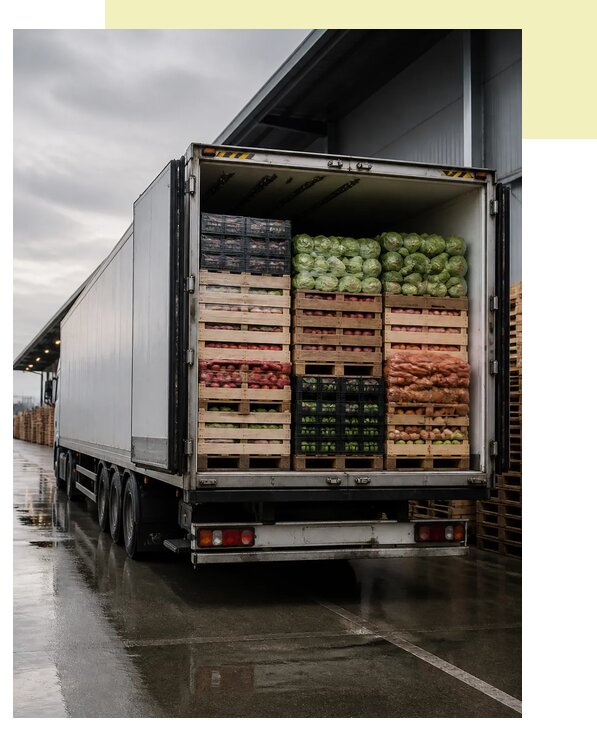 Перевозка плодоовощной продукции в Домодедово по цене от 5263 р. | Агросервис-Дмд