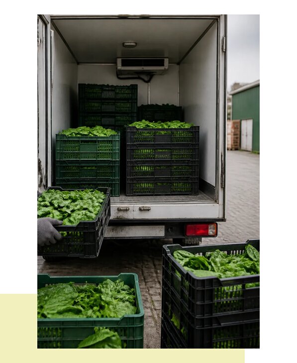 Перевозка шпината в Домодедово с сохранением свежести продукции